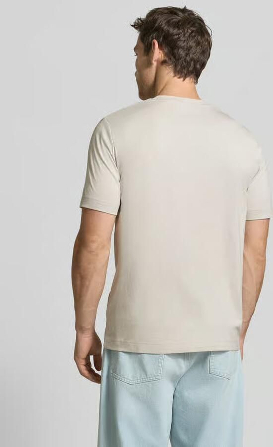 Marc O'Polo regular fit T-shirt van puur katoen met logoprint - Foto 2