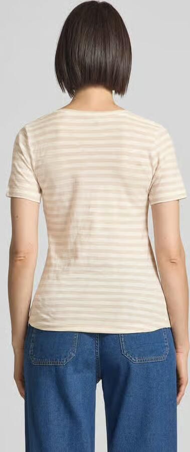 Marc O'Polo Regular fit T-shirt van slubjersey