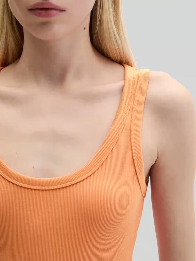 Marc O'Polo regular fit top van katoenmix