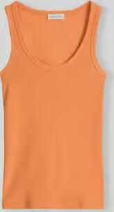 Marc O'Polo regular fit top van katoenmix