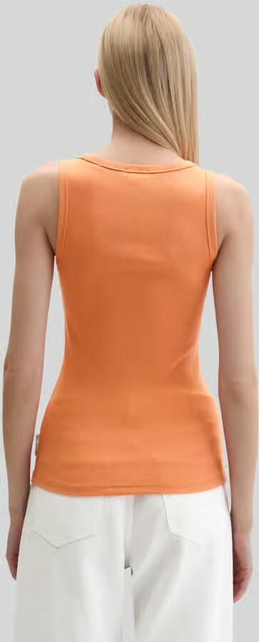 Marc O'Polo regular fit top van katoenmix - Foto 3