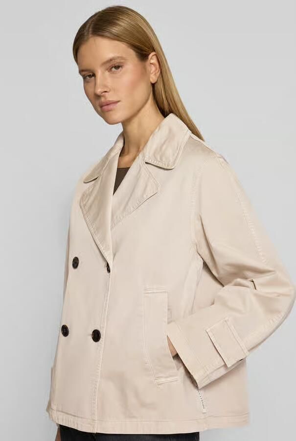 Marc O'Polo regular fit trenchcoat van puur katoen
