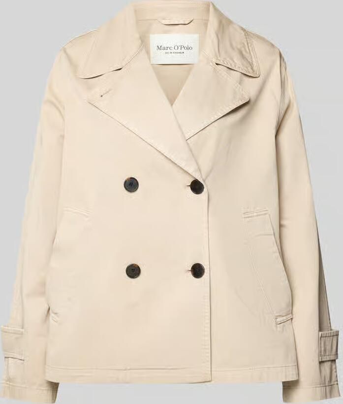 Marc O'Polo regular fit trenchcoat van puur katoen - Foto 2