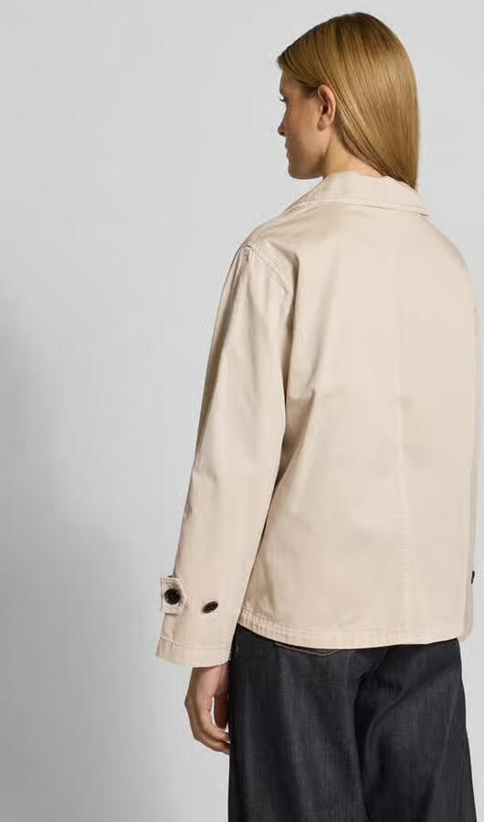 Marc O'Polo regular fit trenchcoat van puur katoen - Foto 3