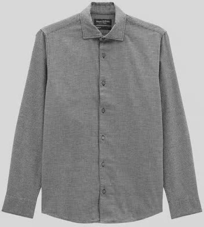 Marc O'Polo Regular Fit vrijetijdsoverhemd met geknoopte manchetten
