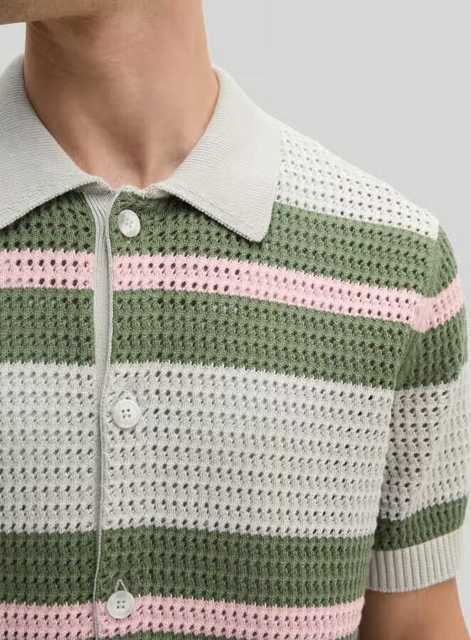Marc O'Polo regular fit vrijetijdsoverhemd van katoenmix