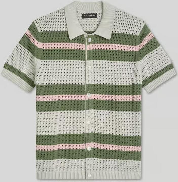 Marc O'Polo regular fit vrijetijdsoverhemd van katoenmix - Foto 2