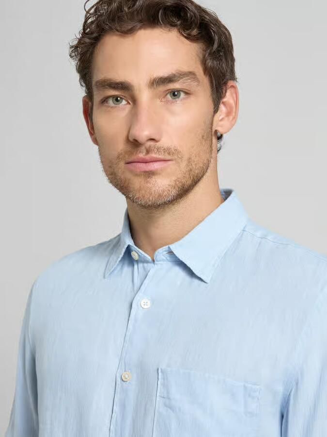 Marc O'Polo regular fit vrijetijdsoverhemd van puur linnen