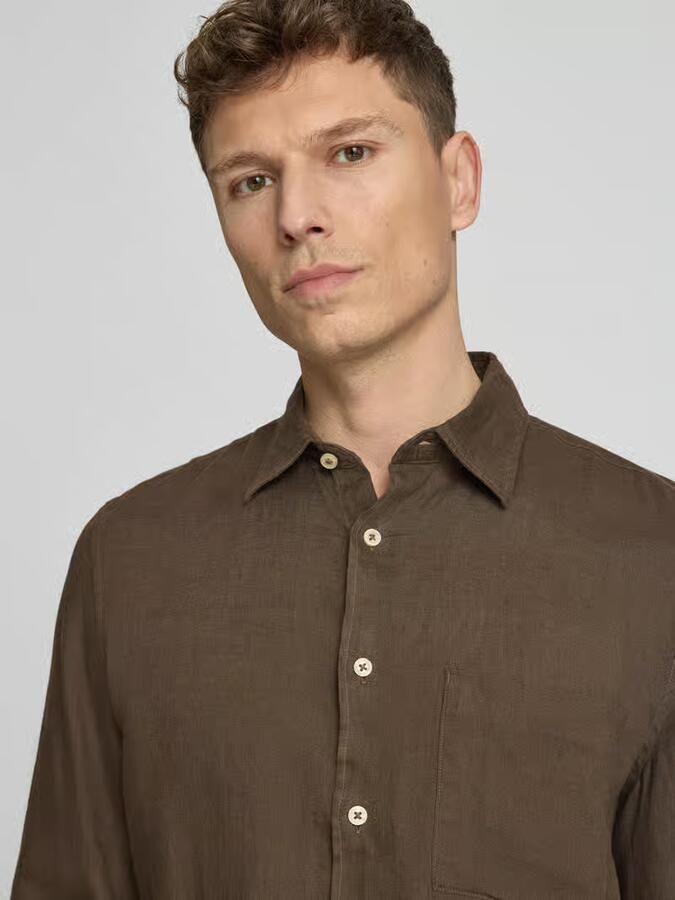 Marc O'Polo regular fit vrijetijdsoverhemd van puur linnen