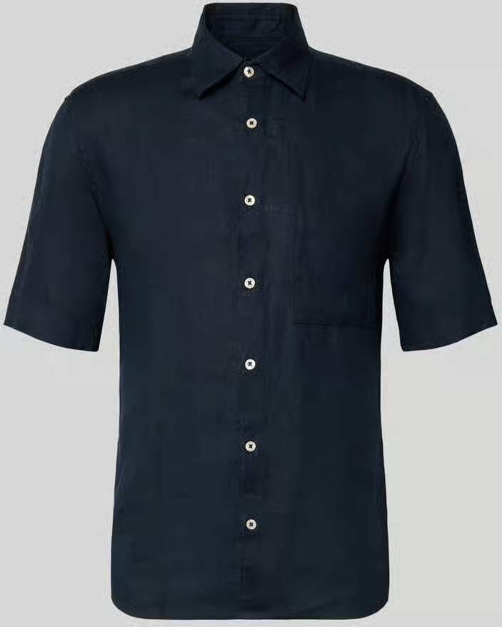 Marc O'Polo regular fit vrijetijdsoverhemd van puur linnen - Foto 2