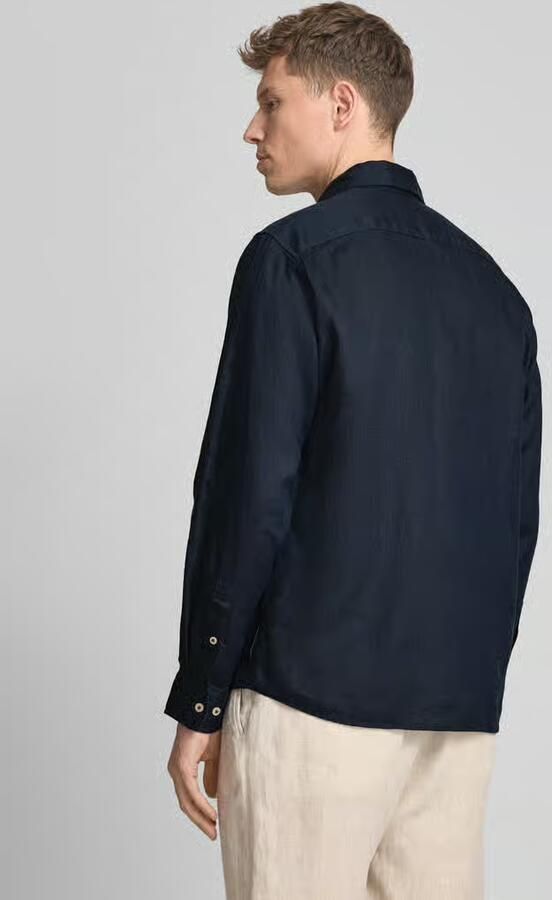 Marc O'Polo regular fit vrijetijdsoverhemd van puur linnen - Foto 4