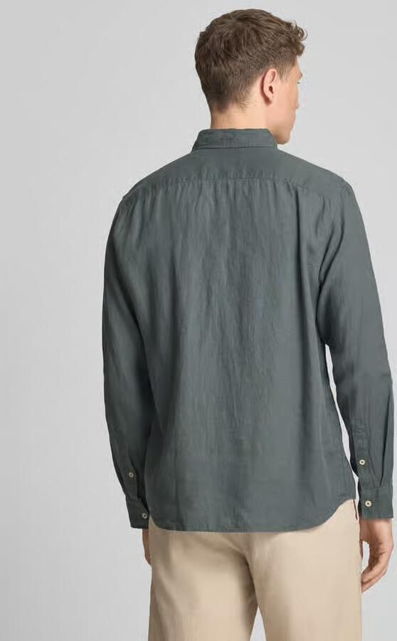 Marc O'Polo regular fit vrijetijdsoverhemd van puur linnen - Foto 4