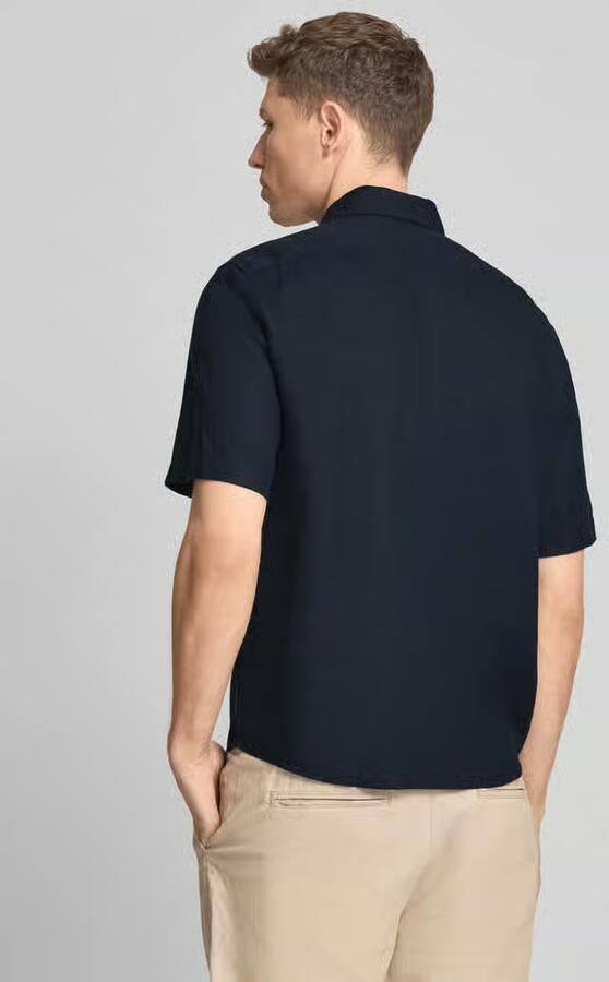 Marc O'Polo regular fit vrijetijdsoverhemd van puur linnen - Foto 4