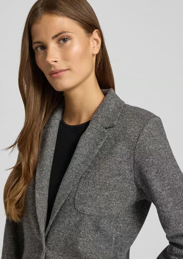 Marc O'Polo Relaxed fit blazer van katoenmix - Foto 2