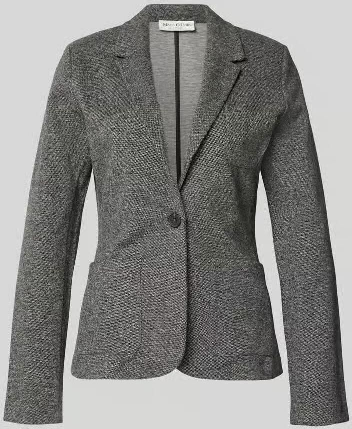 Marc O'Polo Relaxed fit blazer van katoenmix