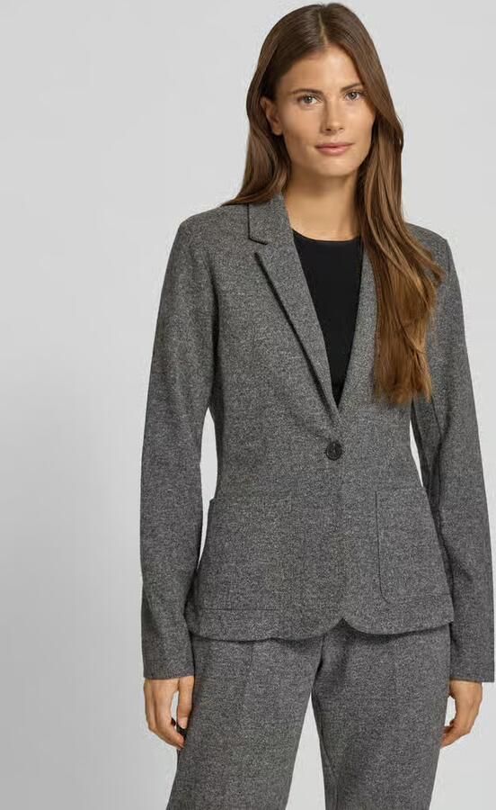 Marc O'Polo Relaxed fit blazer van katoenmix - Foto 4