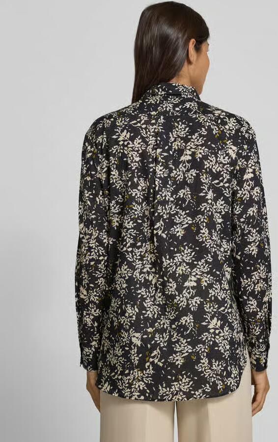 Marc O'Polo Relaxed fit blouse met lange mouwen van puur katoen
