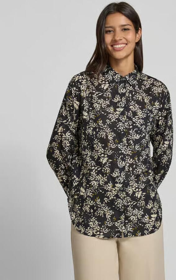 Marc O'Polo Relaxed fit blouse met lange mouwen van puur katoen - Foto 2