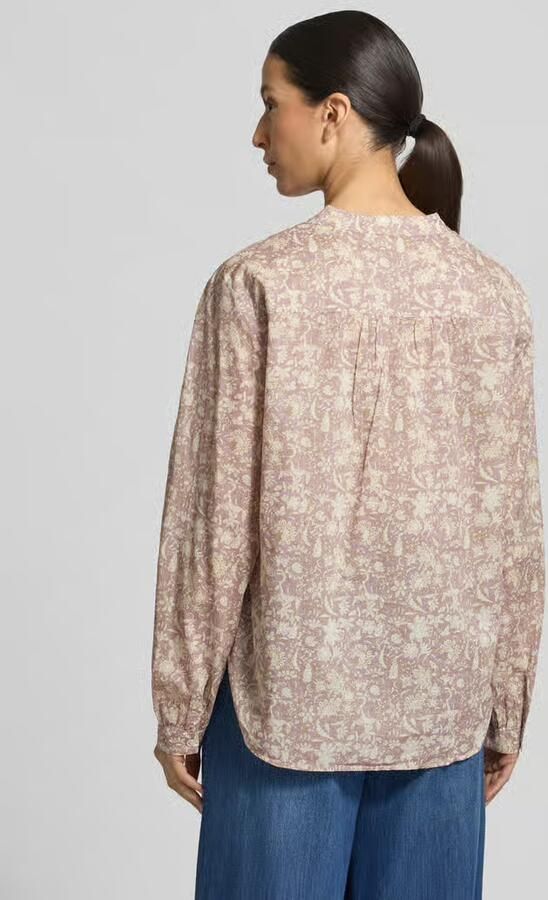 Marc O'Polo Relaxed fit Blouse met lange mouwen van puur katoen - Foto 3