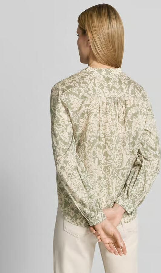 Marc O'Polo Relaxed fit Blouse met lange mouwen van puur katoen - Foto 4
