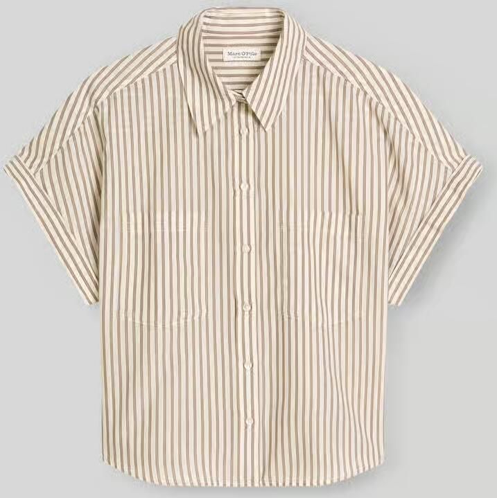 Marc O'Polo relaxed fit blouse van puur katoen - Foto 2