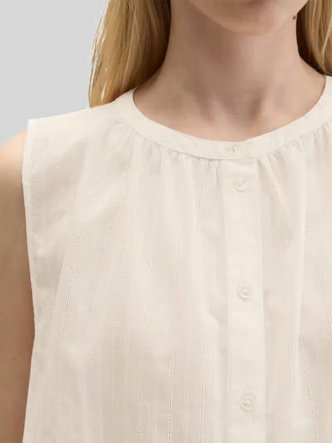Marc O'Polo relaxed fit blouse van puur katoen