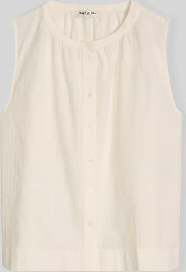 Marc O'Polo relaxed fit blouse van puur katoen - Foto 2