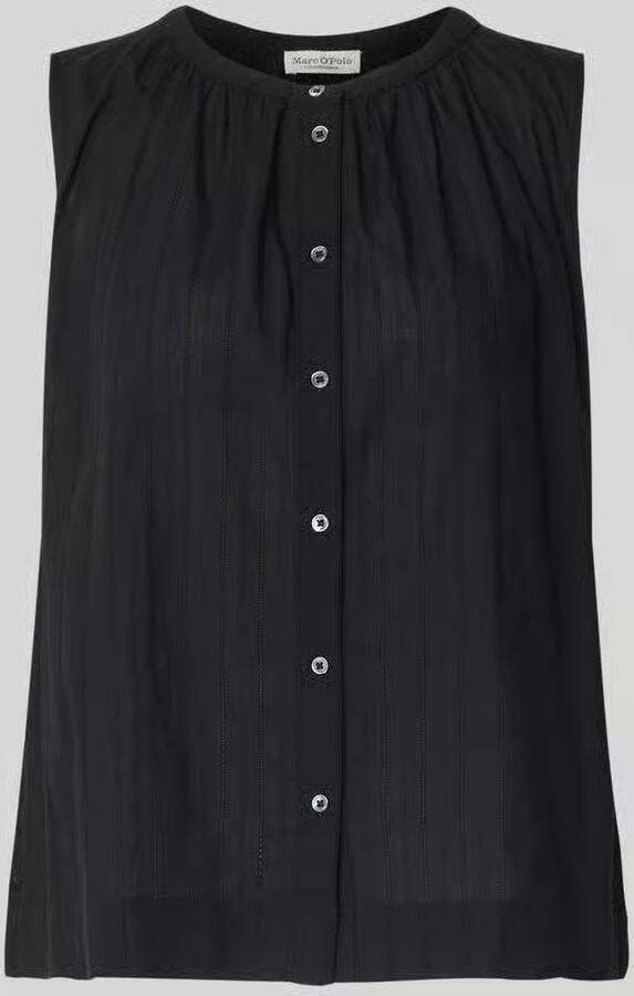 Marc O'Polo relaxed fit blouse van puur katoen - Foto 2