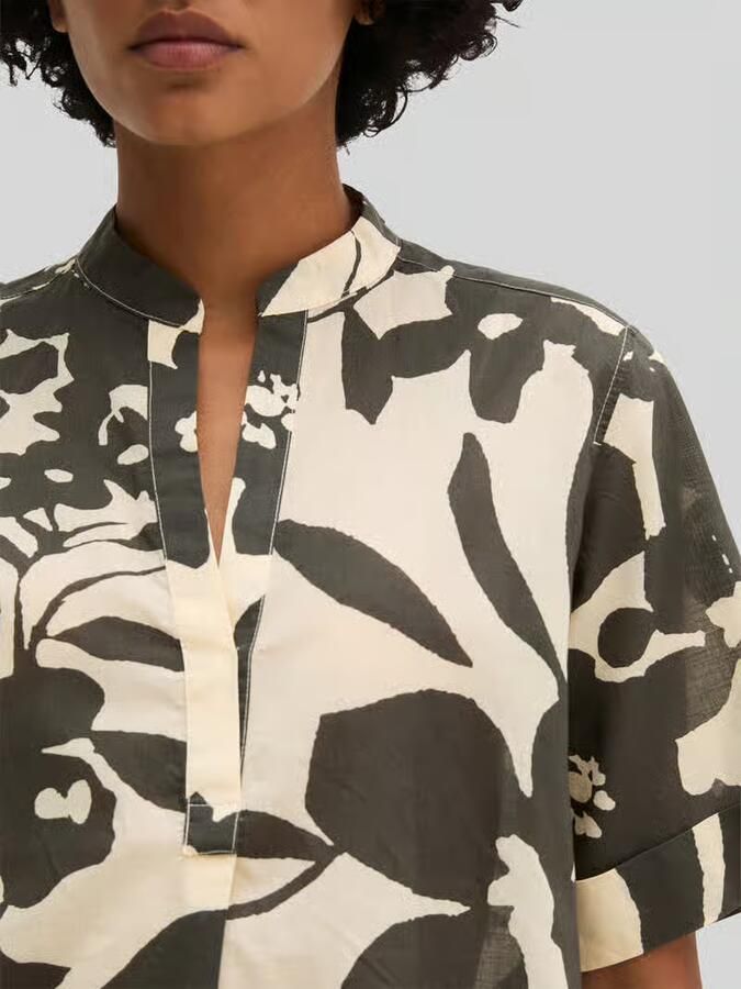 Marc O'Polo relaxed fit blouse van puur katoen