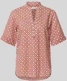 Marc O'Polo relaxed fit blouse van puur katoen