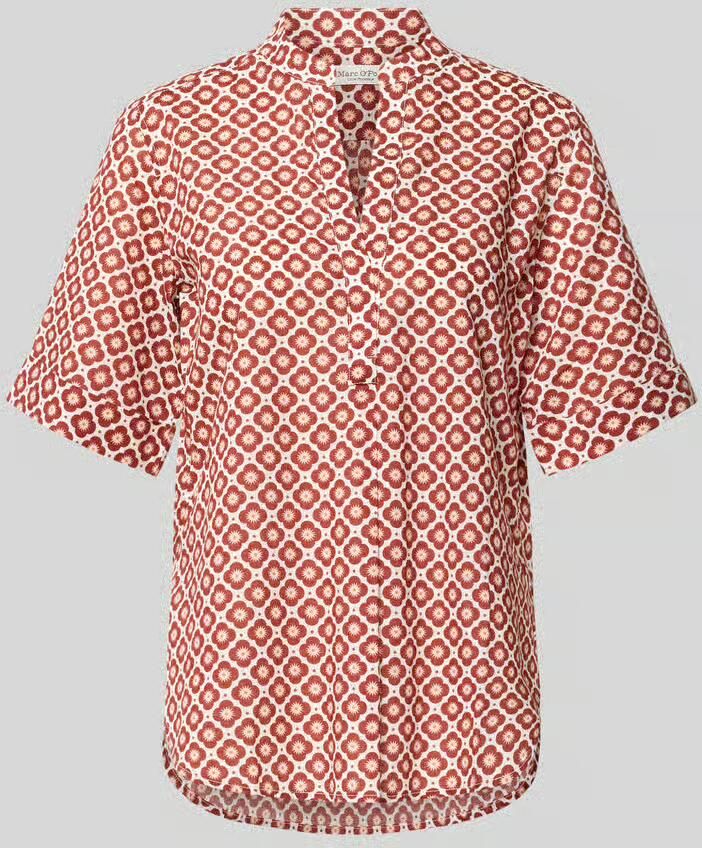 Marc O'Polo relaxed fit blouse van puur katoen - Foto 2