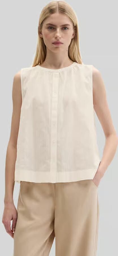 Marc O'Polo relaxed fit blouse van puur katoen - Foto 4