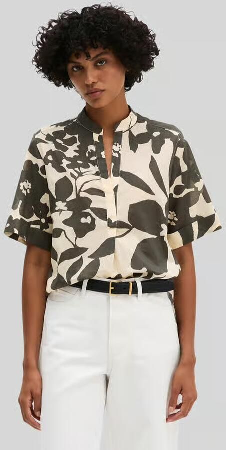 Marc O'Polo relaxed fit blouse van puur katoen - Foto 3