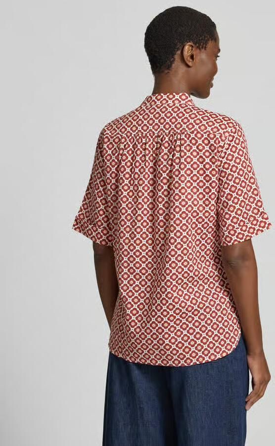 Marc O'Polo relaxed fit blouse van puur katoen
