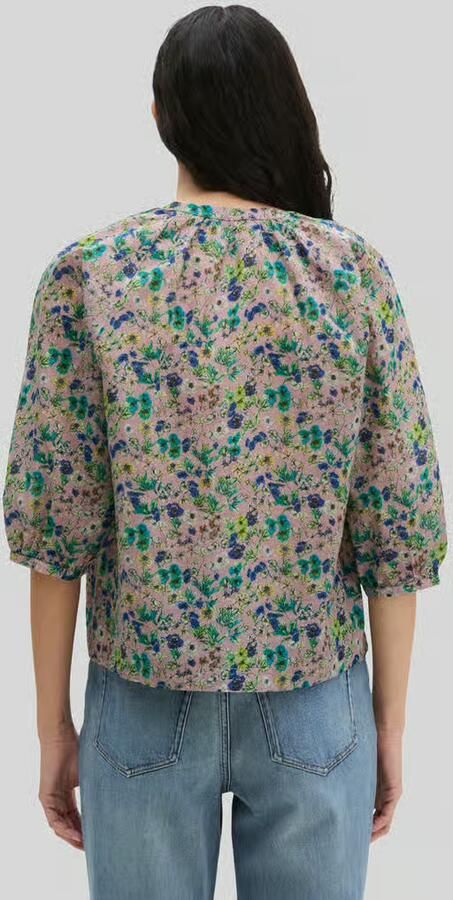 Marc O'Polo relaxed fit blouse van puur katoen