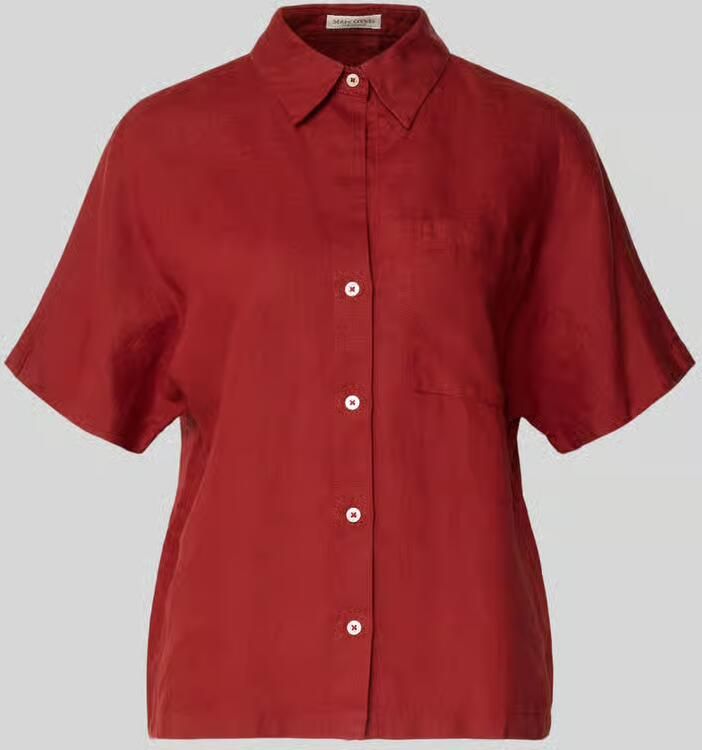 Marc O'Polo relaxed fit blouse van puur linnen - Foto 2