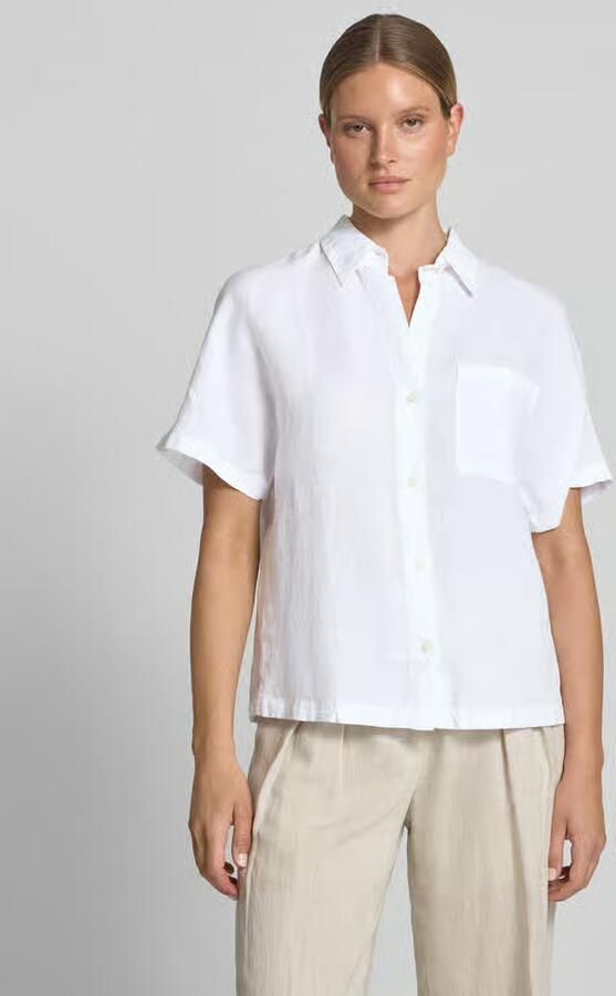 Marc O'Polo relaxed fit blouse van puur linnen - Foto 4