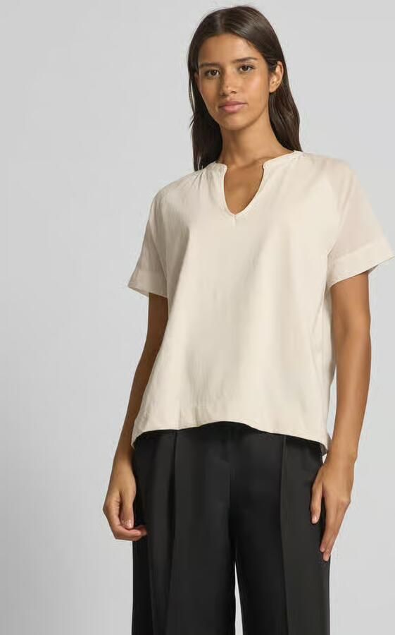Marc O'Polo Relaxed fit blouseshirt van puur katoen - Foto 2