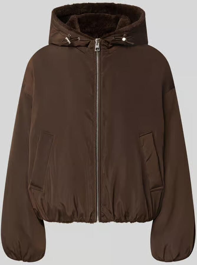 Marc O'Polo relaxed fit blouson met aan twee kanten draagbaar