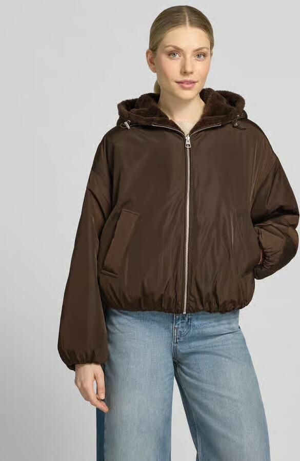 Marc O'Polo relaxed fit blouson met aan twee kanten draagbaar - Foto 2