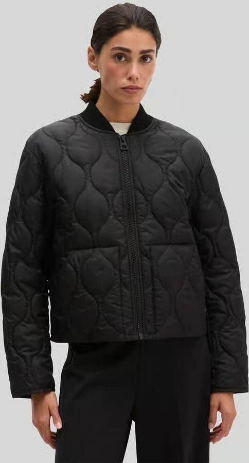 Marc O'Polo relaxed fit bomberjack met gewatteerde structuur - Foto 2