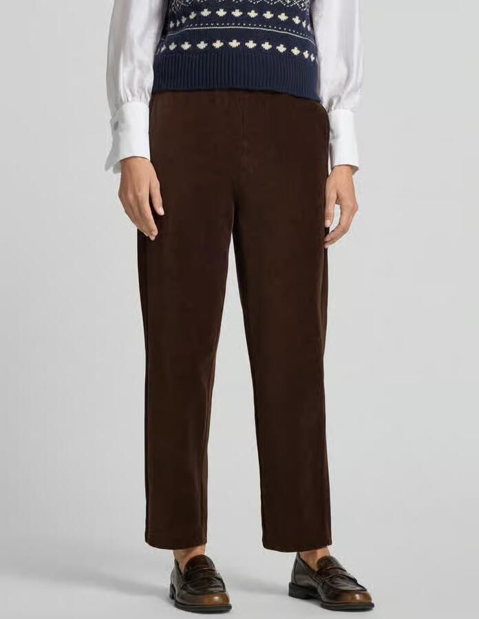 Marc O'Polo Relaxed fit corduroy broek van puur katoen - Foto 3
