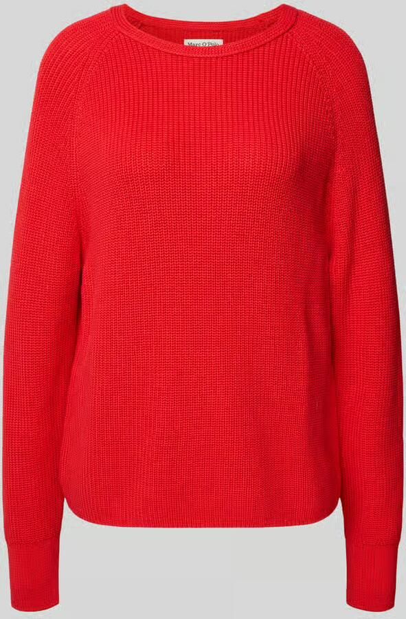 Marc O'Polo Relaxed fit gebreide pulllover van puur katoen