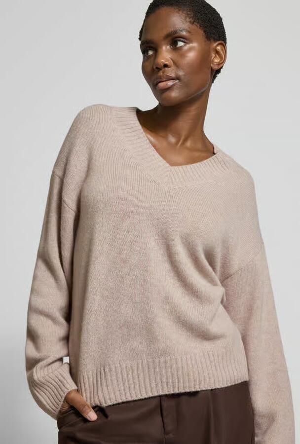 Marc O'Polo Relaxed fit gebreide pullover van wolmix - Foto 2