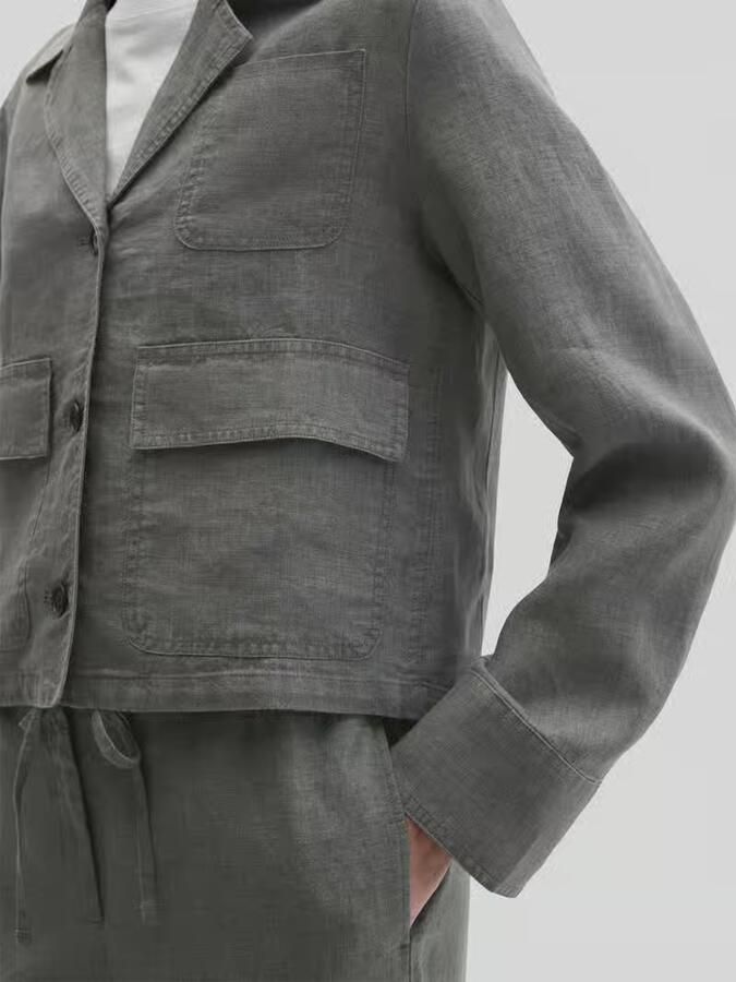 Marc O'Polo relaxed fit jack van puur linnen