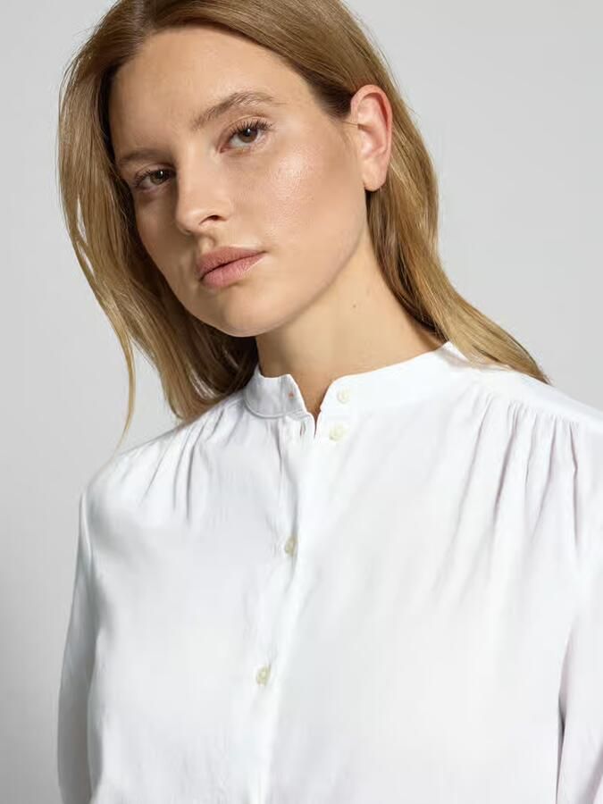 Marc O'Polo Relaxed fit overhemdblouse van puur katoen - Foto 2