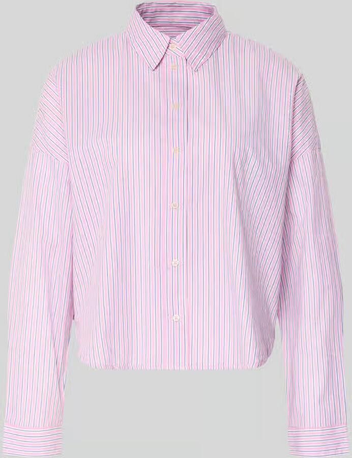Marc O'Polo Relaxed fit overhemdblouse van puur katoen - Foto 2