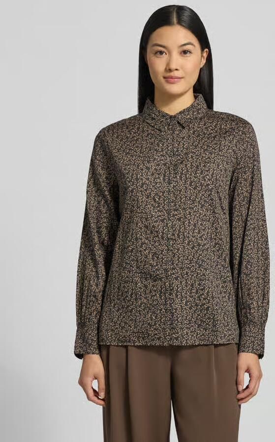 Marc O'Polo Relaxed fit blouse met lange mouwen van puur katoen - Foto 2