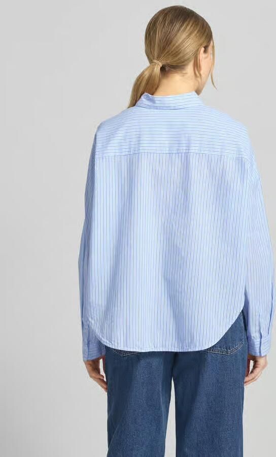 Marc O'Polo Relaxed fit overhemdblouse van puur katoen