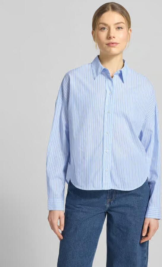 Marc O'Polo Relaxed fit overhemdblouse van puur katoen - Foto 3
